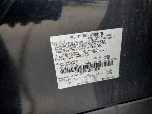 2018 FORD TAURUS POL 1FAHP2MK6JG123886