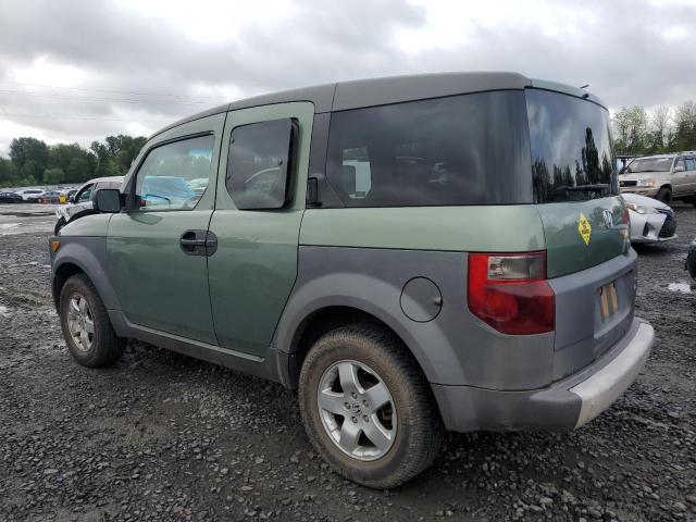 HONDA ELEMENT EX 2003 green  gas 5J6YH28533L042876 photo #3