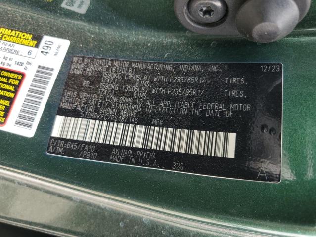 2024 TOYOTA SIENNA LE - 5TDBRKEC7RS187146