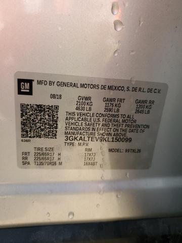 2019 GMC TERRAIN SL - 3GKALTEV9KL150099