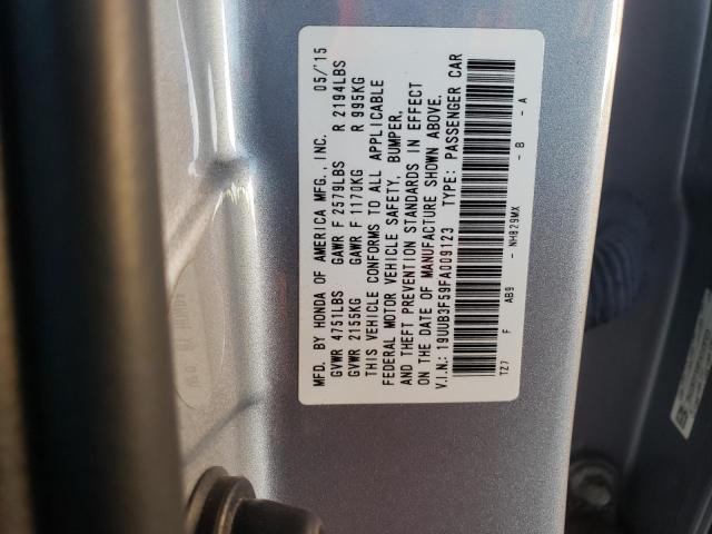 2015 ACURA TLX TECH - 19UUB3F59FA009123