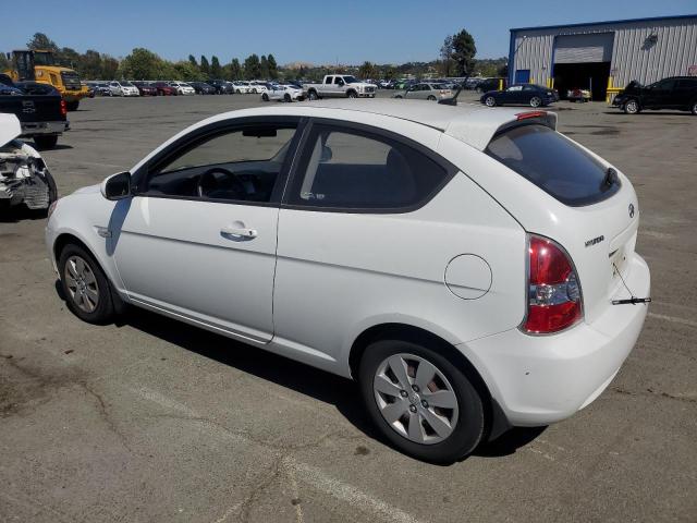 HYUNDAI ACCENT GL 2011 white  gas KMHCM3AC4BU192462 photo #3