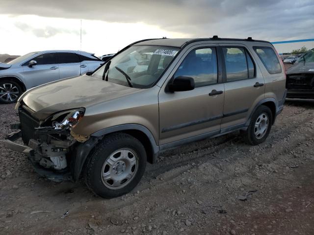 HONDA CR-V LX 2006 tan  gas JHLRD785X6C060706 photo #1