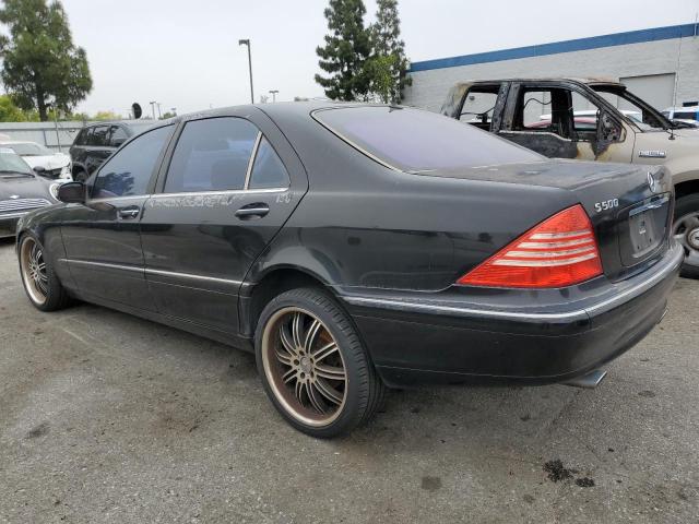 MERCEDES-BENZ S 500 2003 black  gas WDBNG75J53A361510 photo #3