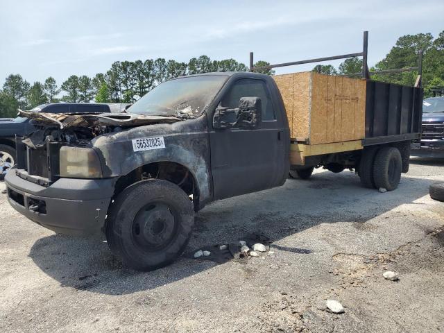 FORD F450 SUPER 2001 black chassis diesel 1FDXF46F31ED23944 photo #3