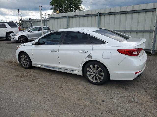 HYUNDAI SONATA SPO 2017 white  gas 5NPE34AF1HH495671 photo #3
