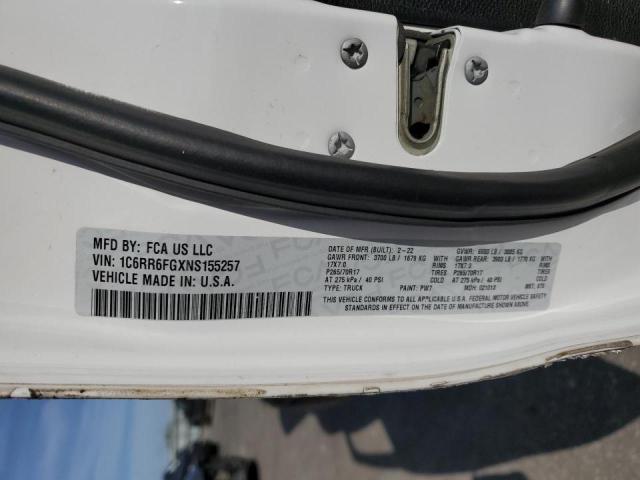 2022 RAM 1500 CLASS - 1C6RR6FGXNS155257