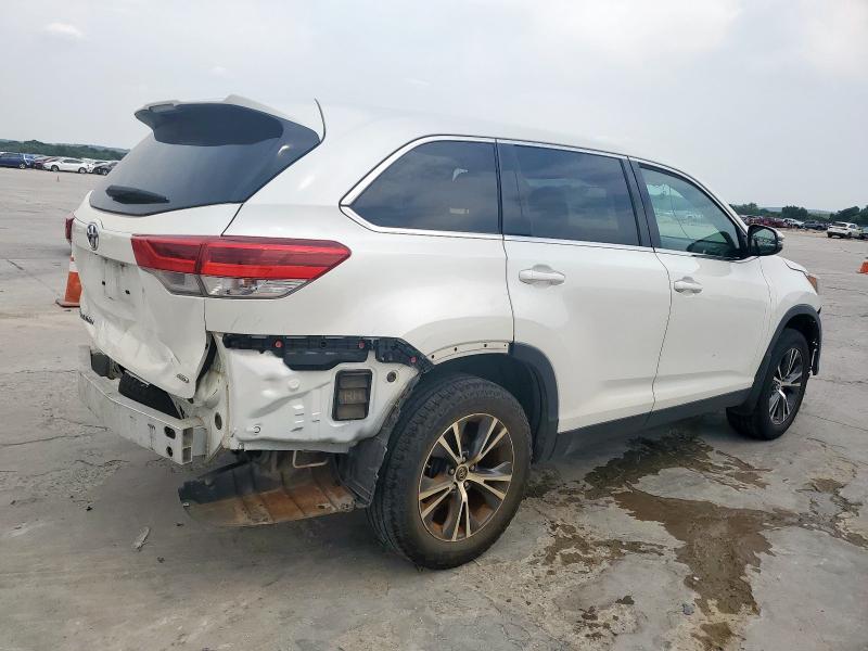 Vin: 5tdbzrfh4ks929527, lot: 55627445, toyota highlander le 20193