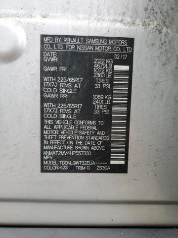 2017 NISSAN ROGUE S - KNMAT2MV4HP557333