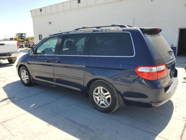 HONDA ODYSSEY EX 2006 blue  gas 5FNRL38696B032304 photo #3