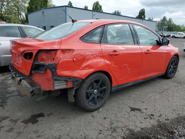 FORD FOCUS SE 2015 red  gas 1FADP3F28FL243074 photo #4