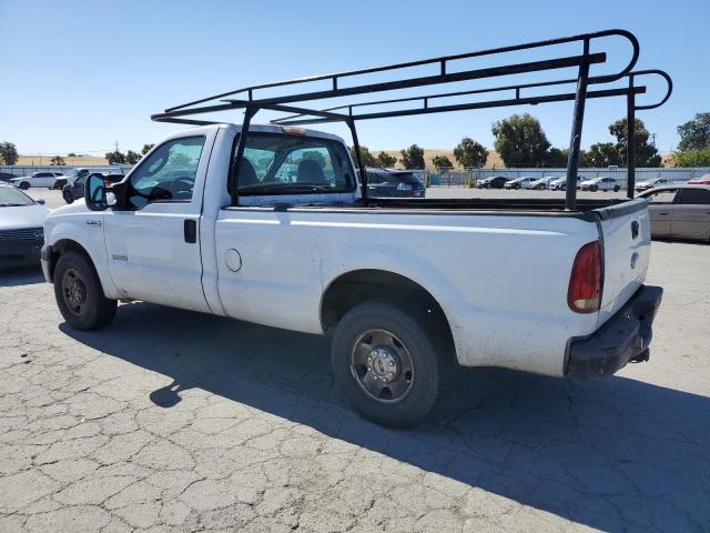 FORD F350 SRW S 2007 white pickup diesel 1FTWF30P07EB18117 photo #3
