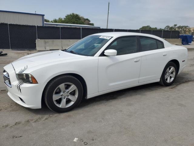 DODGE CHARGER SE 2014 white sedan 4d flexible fuel 2C3CDXBG9EH308988 photo #1