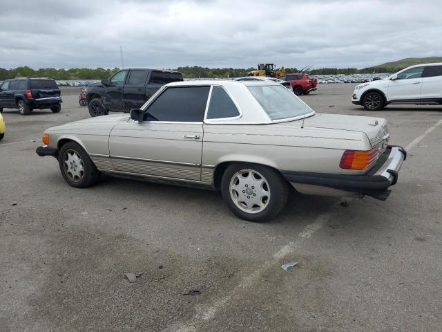 Vin: wdbba45c8fa035077, lot: 57941015, mercedes-benz sl-class sl 19852