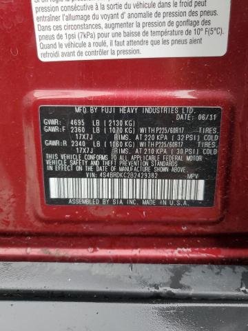 2011 SUBARU OUTBACK 3. - 4S4BRDKC2B2429382