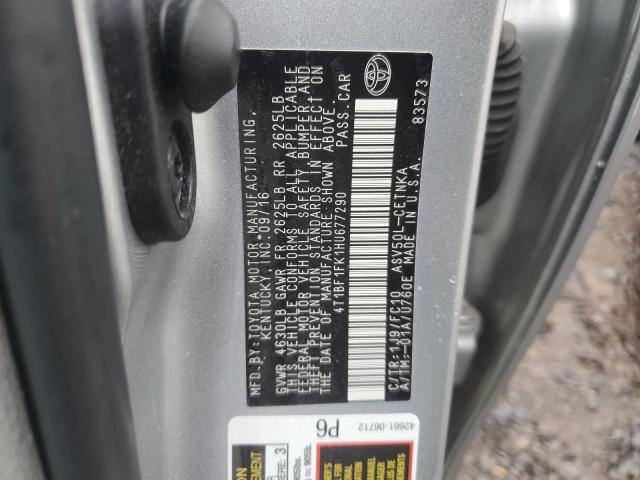 2017 TOYOTA CAMRY LE - 4T1BF1FK1HU677290