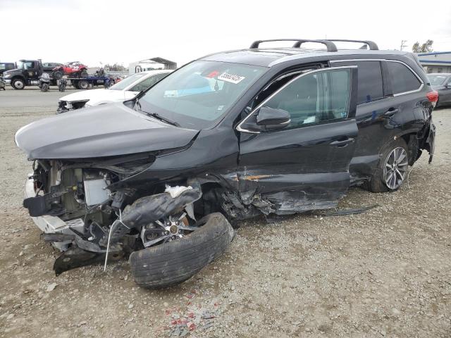 Vin: 5tdkzrfh4ks365538, lot: 55682425, toyota highlander se 2019 img_1