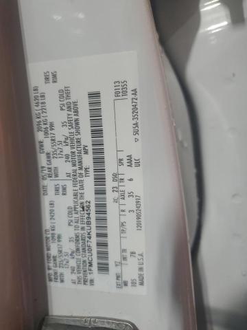 2019 FORD ESCAPE S 1FMCU0F74KUB94562