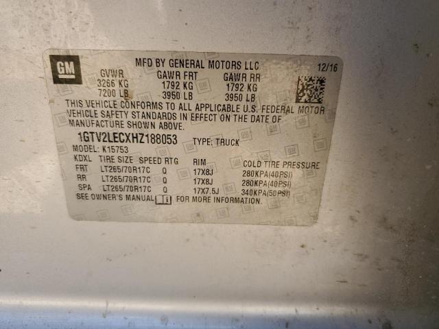 2017 GMC SIERRA K15 - 1GTV2LECXHZ188053