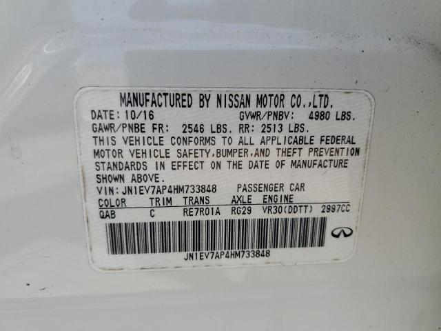 2017 INFINITI Q50 PREMIU JN1EV7AP4HM733848