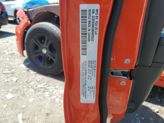 2021 DODGE CHARGER SX 2C3CDXBG3MH639032