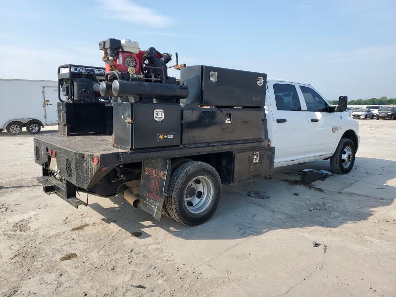 DODGE RAM 3500 S 2012 white crew cha diesel 3C7WDSCLXCG318002 photo #4