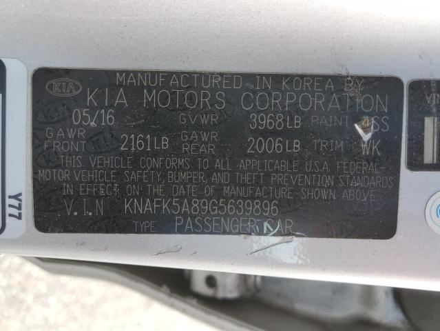 2016 KIA FORTE LX - KNAFK5A89G5639896