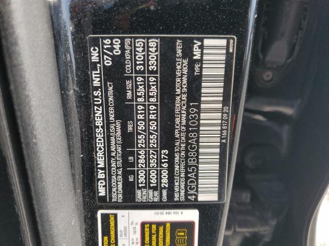 2016 MERCEDES-BENZ GLE 350 - 4JGDA5JB8GA810391