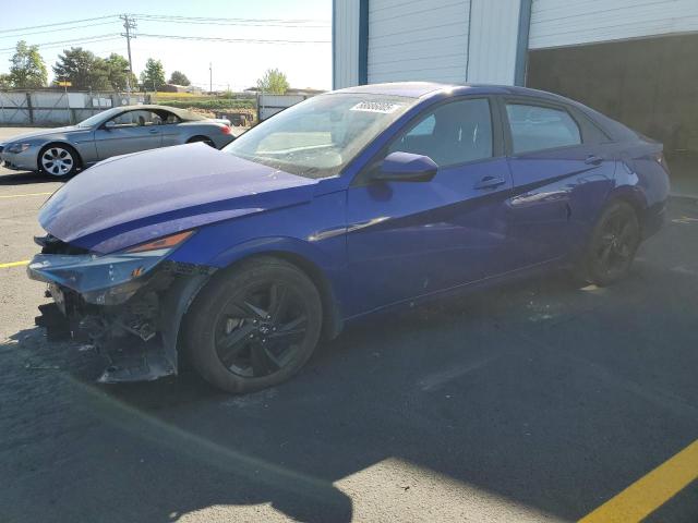 Vin: kmhlm4aj2pu055077, lot: 58886005, hyundai elantra blue 2023 img_1