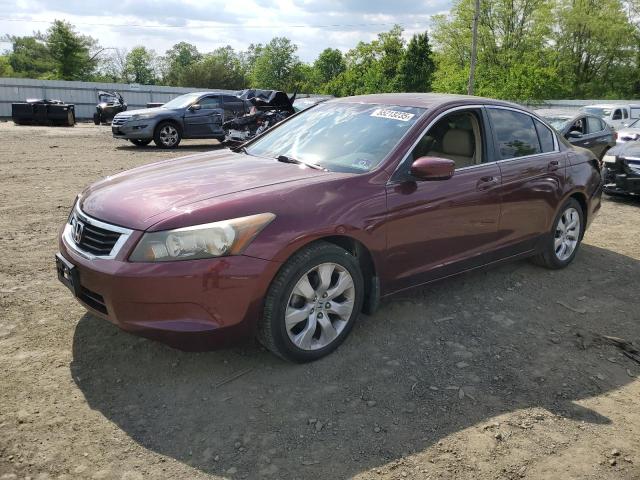 HONDA ACCORD EXL 2009 burgundy  gas 1HGCP268X9A036398 photo #1