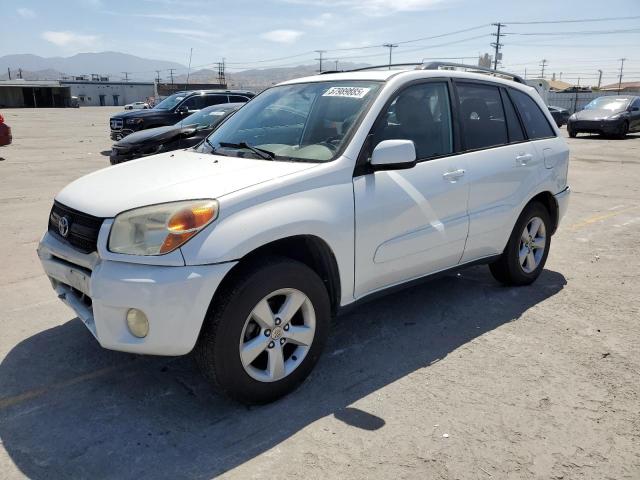 TOYOTA RAV4 2004 white  gas JTEGD20V740041964 photo #1