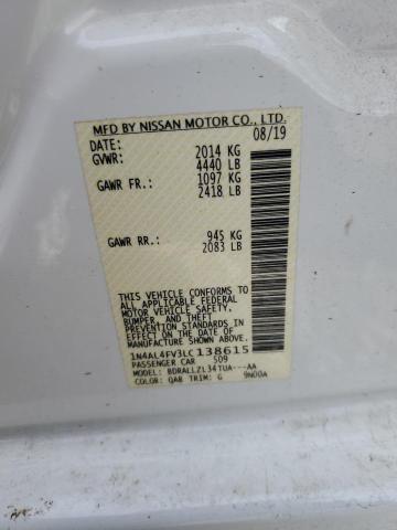 2020 NISSAN ALTIMA PLA - 1N4AL4FV3LC138615