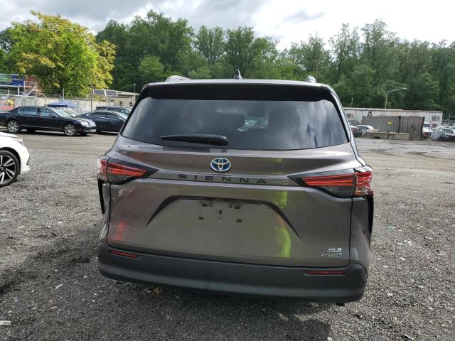2021 TOYOTA SIENNA XLE 5TDJRKEC6MS016893