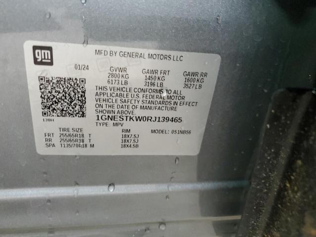 2024 CHEVROLET TRAVERSE L 1GNESTKW0RJ139465
