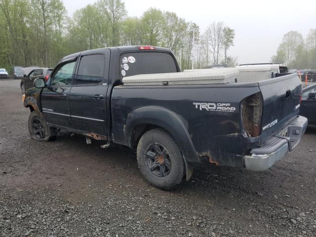TOYOTA TUNDRA DOU 2006 black crew pic gas 5TBDT44146S540372 photo #3