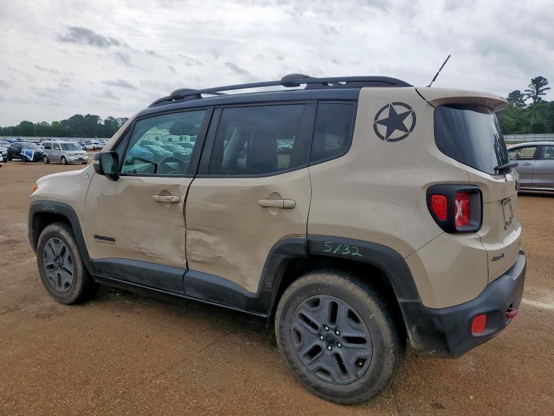 Vin: zaccjbcb1hpe72717, lot: 57176085, jeep renegade trailhawk 20172