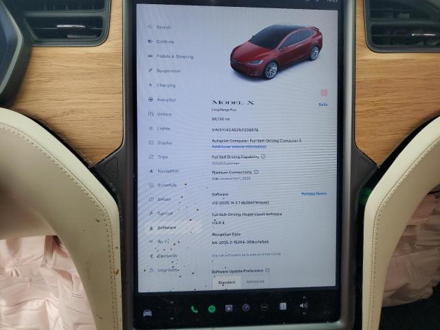 2020 TESLA MODEL X 5YJXCAE21LF239679