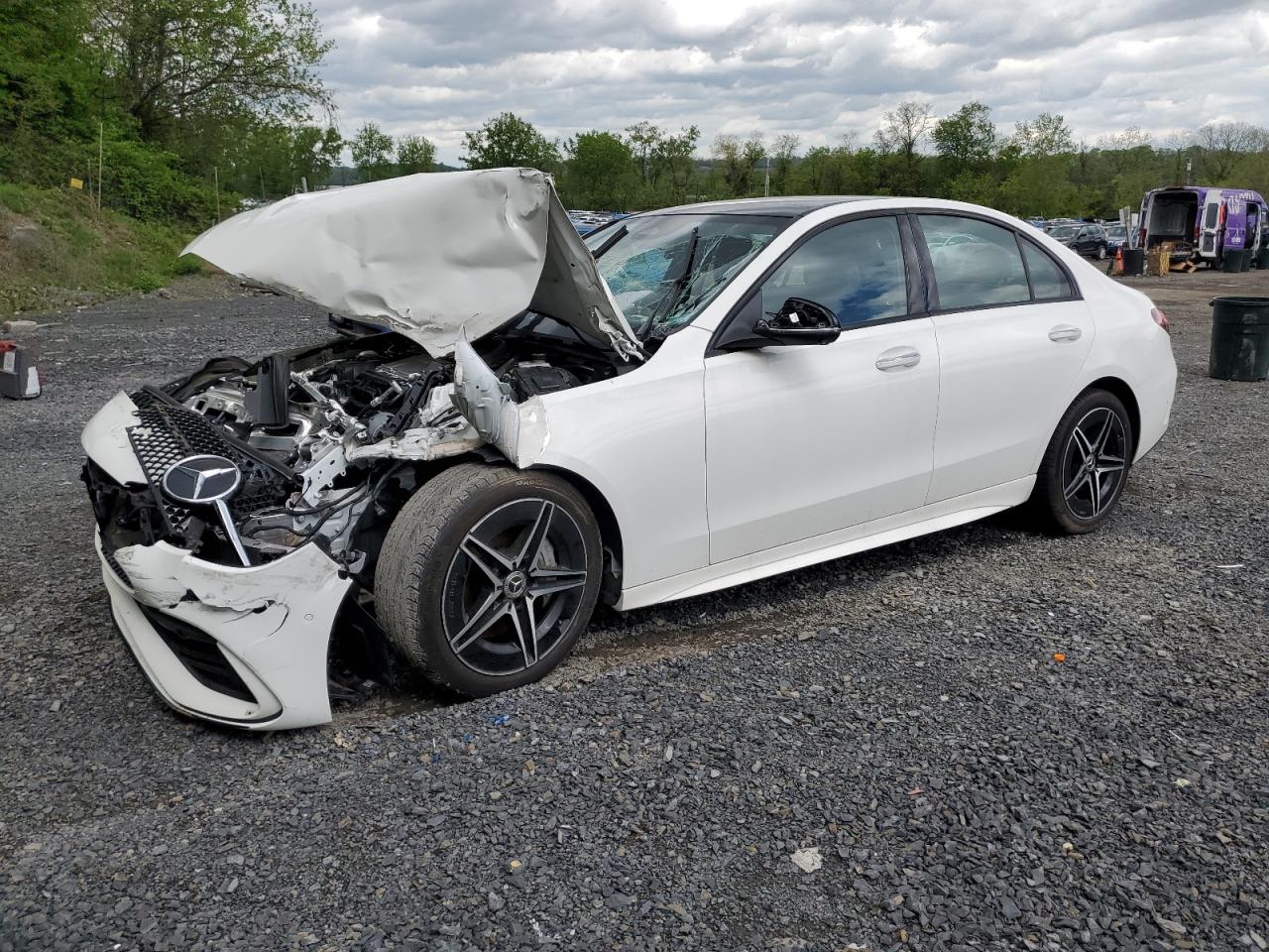  Salvage Mercedes-Benz C-Class
