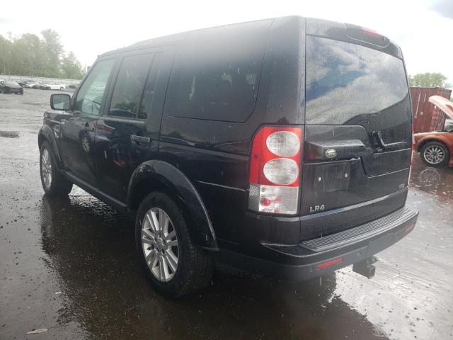 LAND ROVER LR4 HSE LU 2011 black  gas SALAK2D40BA547363 photo #3