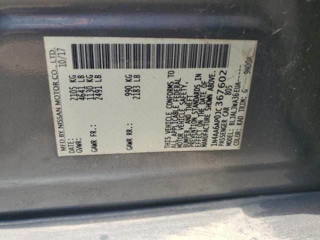 2018 NISSAN MAXIMA 3.5 - 1N4AA6AP0JC367602