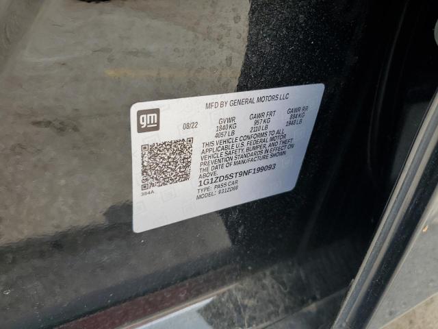 2022 CHEVROLET MALIBU LT 1G1ZD5ST9NF199093
