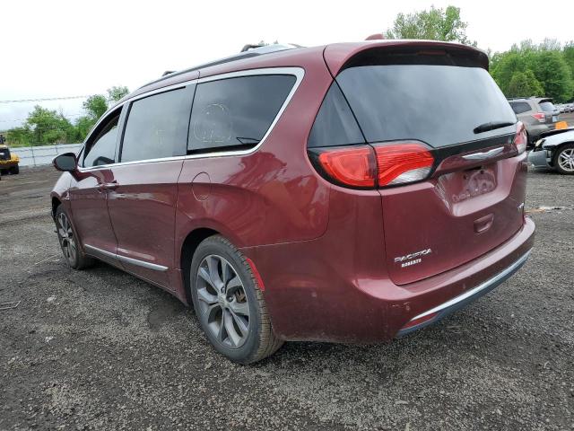 Vin: 2c4rc1gg7hr594143, lot: 57378745, chrysler pacifica limited 20172