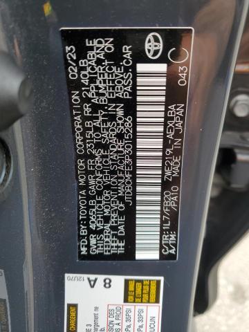 2023 TOYOTA COROLLA LE - JTDBCMFE3P3015286