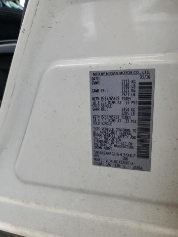 2016 NISSAN PATHFINDER - 5N1AR2MN4GC643967