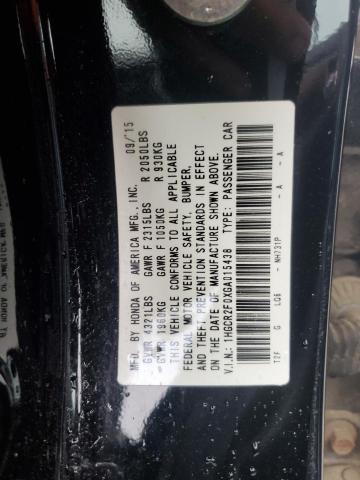 2016 HONDA ACCORD EX - 1HGCR2F0XGA015438