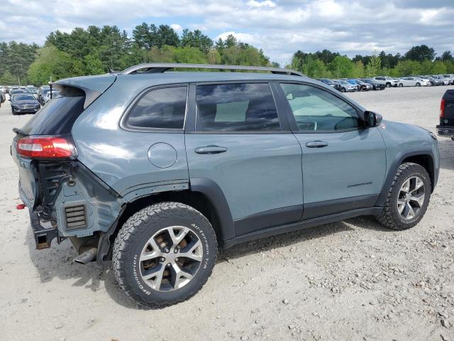 JEEP CHEROKEE T 2014 gray  flexible fuel 1C4PJMBS6EW232012 photo #4