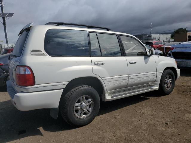 LEXUS LX 470 2002 white  gas JTJHT00W423522126 photo #4