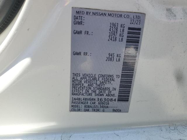 2024 NISSAN ALTIMA S - 1N4BL4BV6RN363084