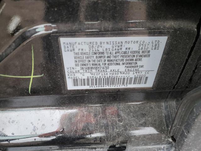 2025 NISSAN SENTRA S - 3N1AB8BV9SY214793
