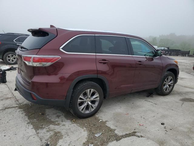 Vin: 5tdjkrfh7fs077079, lot: 59354955, toyota highlander xle 20153